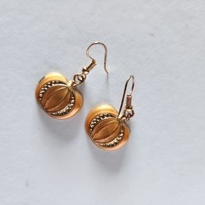Pumpkin Earrings